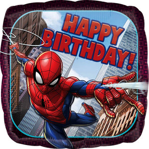Birthday Spiderman Balloon