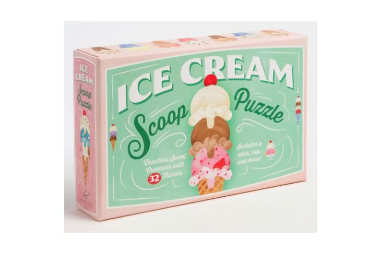 (20 pcs) Ice Cream Cones Puzzle - Sweet Thrills