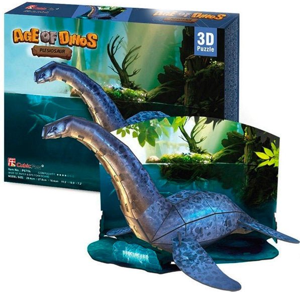 3D Plesiosaur Puzzle - Sweet Thrills