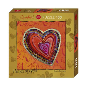 HEARTS OF GOLD PUZZLES