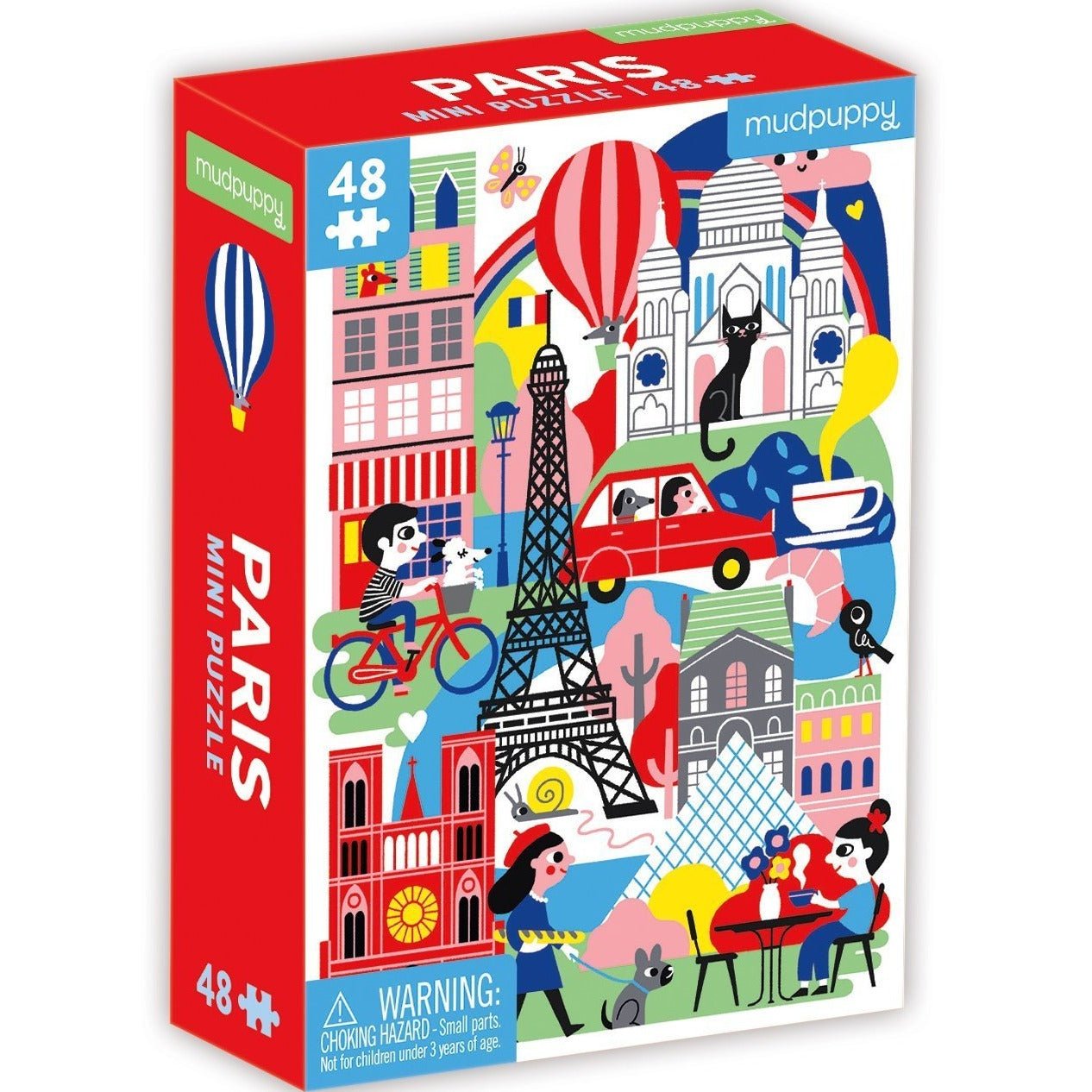 (48 pcs) Paris Mini Puzzle - Sweet Thrills