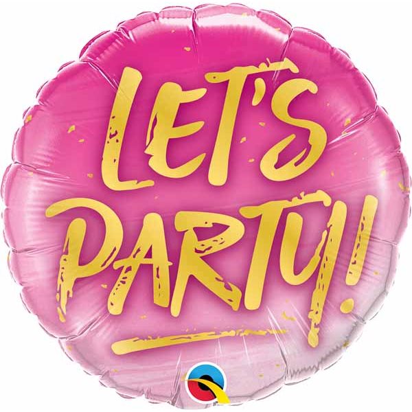 LETS PARTY BALLOON