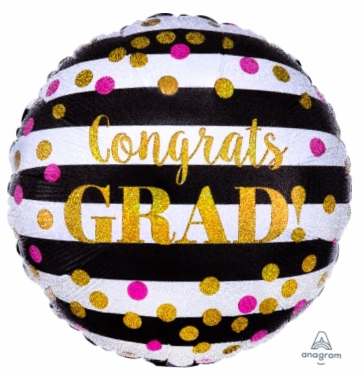 Congrats Grad Gold Confetti