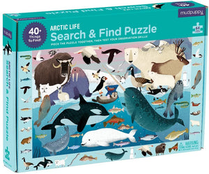 Search-and-Find Arctic Life Puzzle