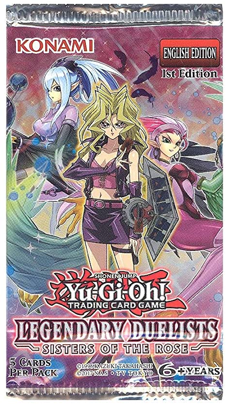 Yu-Gi-Oh Legendary Duelists: Sisters of the Rose Booster Packs