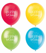 Printed Latex Birthday Balloons