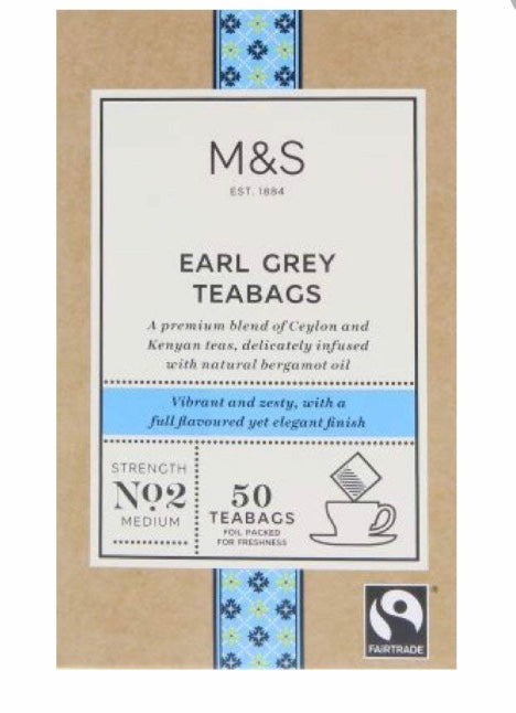 Marks and Spencer Earl Grey Tea Bags