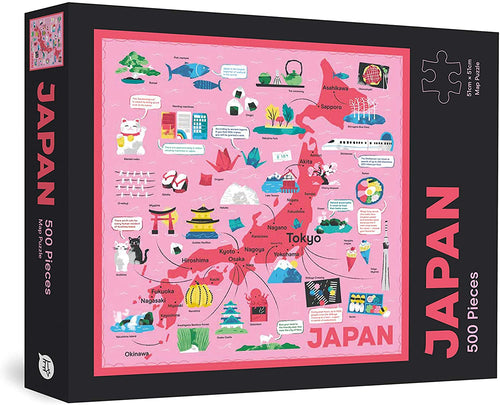 (500 pcs) Japan Map Puzzle