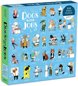 (500 pcs) Dogs With Jobs Puzzle