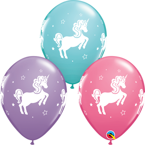 UNICORN 11" LATEX BALLOON