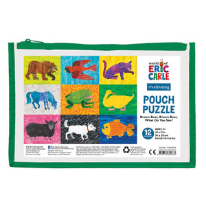 POUCH PUZZLE BROWN BEAR