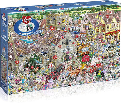 I LOVE WEDDINGS PUZZLE