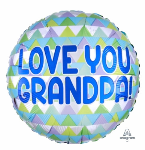 Love You Grandpa Balloon