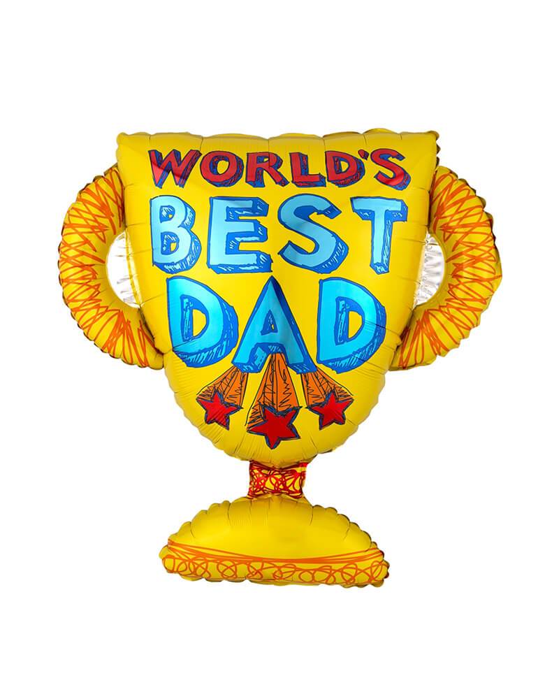 BEST DAD TROPHY BALLOON