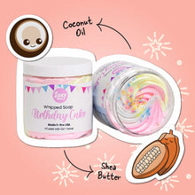 WHIPPED SOAP BIRTHDAY CAKE