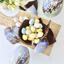 Handmade Chocolate Easter Smash Egg -Splattered Dark Chocolate