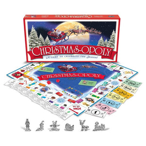 CHRISTMASOPOLY BOARD GAME