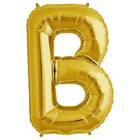 LETTER B FOIL BALLOON