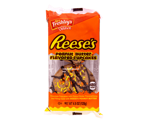 MRS FRESHLEY'S REESE PEANUT BUTTER CUPCAKES