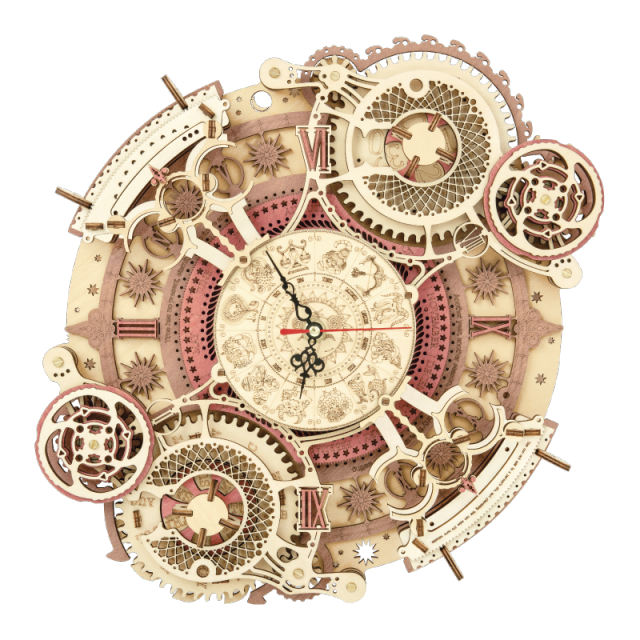 TIME ART ZODIAK WALL CLOCK