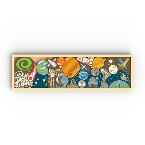 SPACE A TO Z SCIENCE PUZZLE