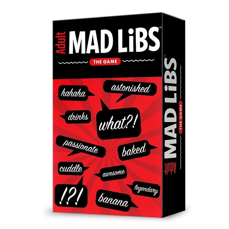 Adult Mad Libs - Sweet Thrills