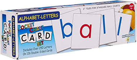 Alphabet Letters Pocket Chart Cards - Sweet Thrills
