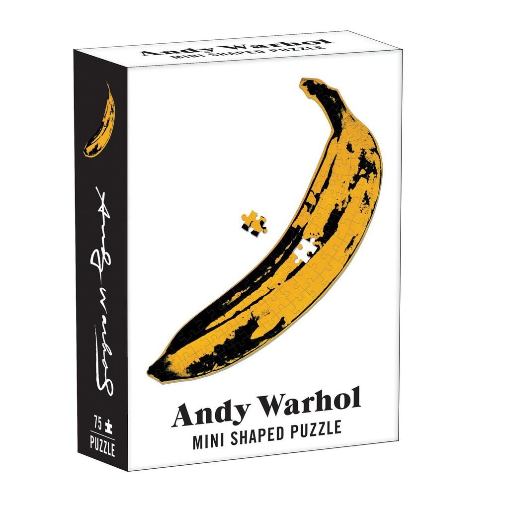 Andy Warhol (75 pcs) Mini Puzzle - Banana - Sweet Thrills