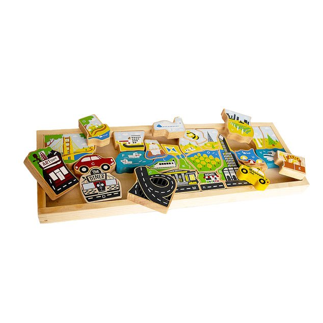 BeginAgain City A to Z puzzle - Sweet Thrills