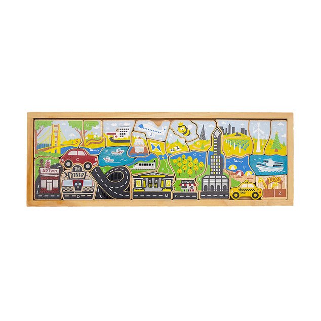 BeginAgain City A to Z puzzle - Sweet Thrills