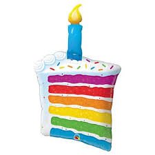 Birthday Cake Balloon - Sweet Thrills