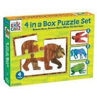 Brown Bear, Brown Bear, What Do You See? 4-in-1 Puzzle Sweet Thrills Toronto