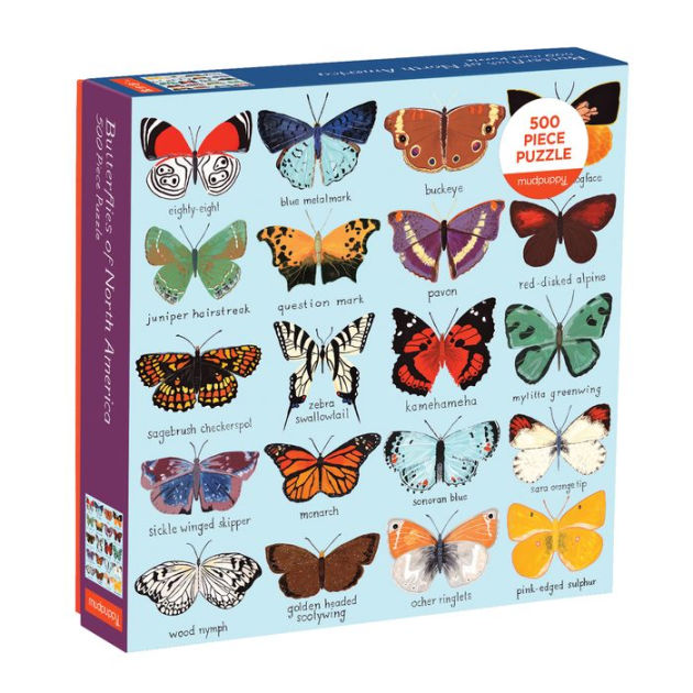 (500 pcs) Butterflies of North America Puzzle