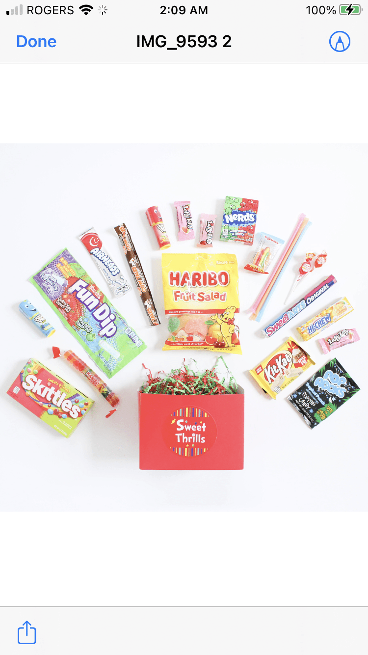 Candy Basket - Sweet Thrills