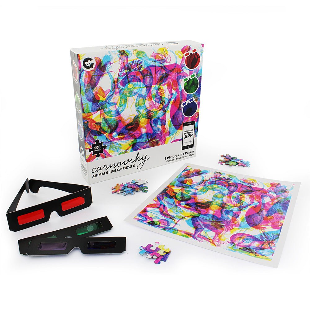 CARNOVSKY ANIMALS PUZZLE - Sweet Thrills