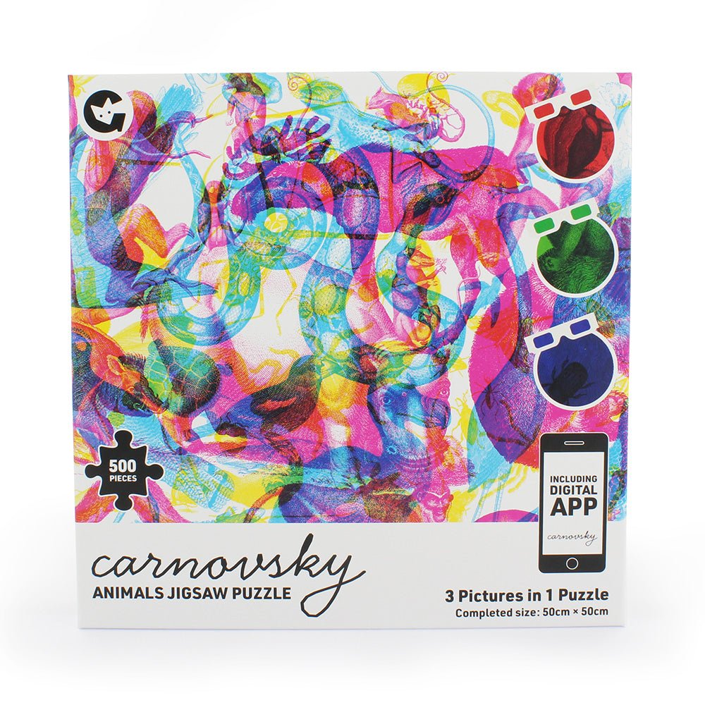 CARNOVSKY ANIMALS PUZZLE - Sweet Thrills
