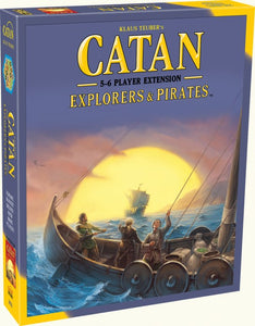 The Settlers of Catan: Exlorers and Pirates 5 - 6 Players (Extension)