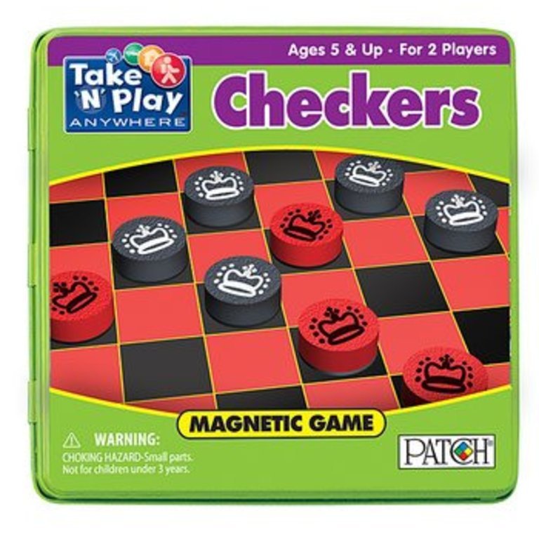 Checkers Game in a Tin - Sweet Thrills