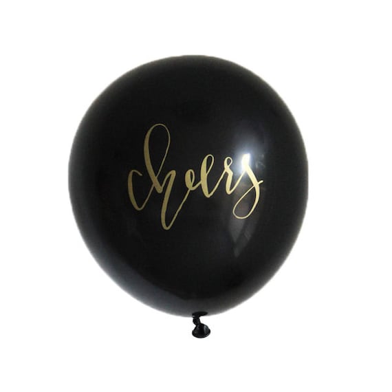 "CHEERS" 11" LATEX BALLOON - Sweet Thrills