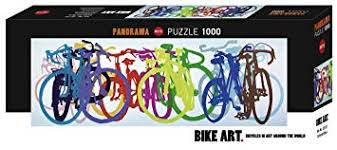 (1000 pcs) Colourful Row Panorama Puzzle