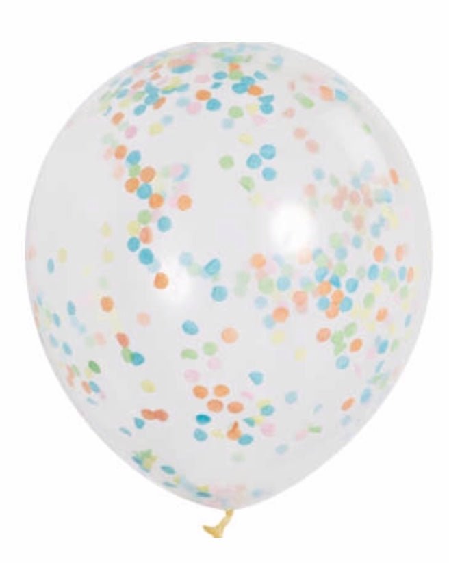 Confetti Latex Balloons - Sweet Thrills