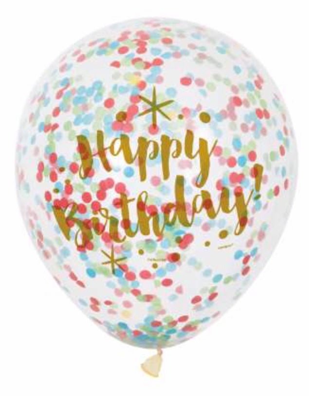 Confetti Latex Balloons - Sweet Thrills