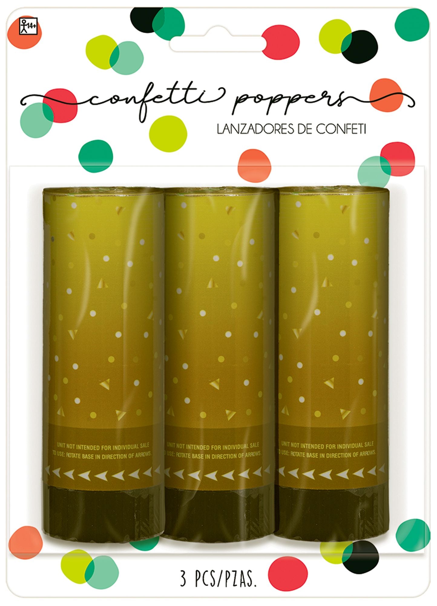 CONFETTI POPPERS GOLD - Sweet Thrills
