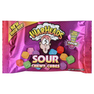 WARHEADS SOUR CHEWY CUBE POUCH