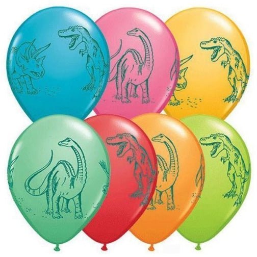 DINOSAUR 11" LATEX BALLOON - Sweet Thrills
