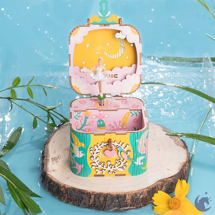 DIY Wooden Music Box - Dancing Ballerina - Sweet Thrills