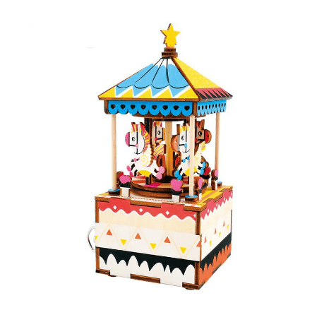DIY Wooden Music Box - Merry Go Round - Sweet Thrills