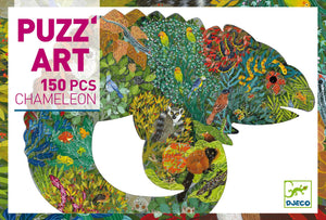 PUZZ ART CHAMELEON