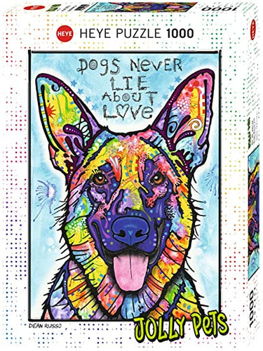 (1000 pcs) Dogs Never Lie