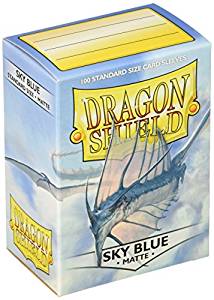 Dragon Shield Sleeves Matte: Sky Blue